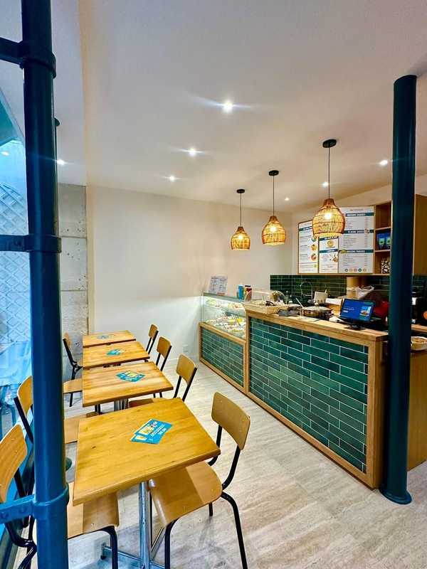 Plat et cadre du restaurant AMA'VIDA Casa Daguerre Paris 14e - Photo 2