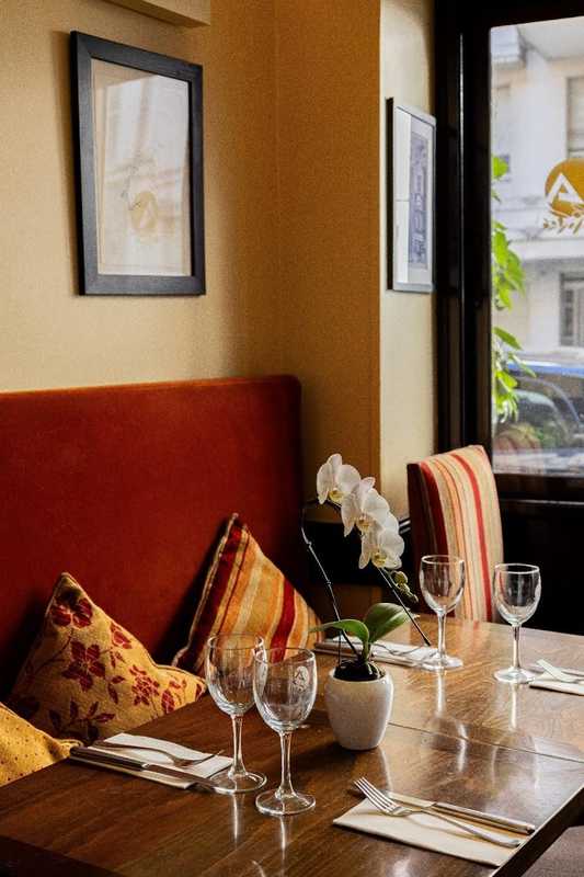 Plat et cadre du restaurant Apollon Paris 7e - Photo 3