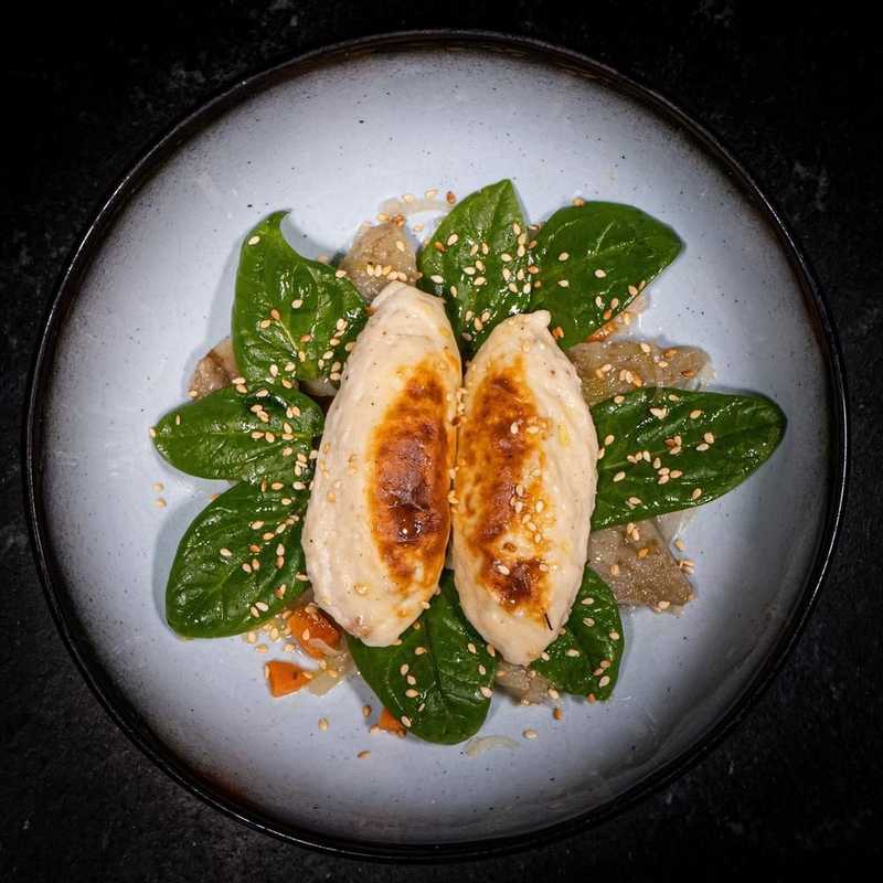 Plat et cadre du restaurant Atelier Maître Albert Paris 5e - Photo 2