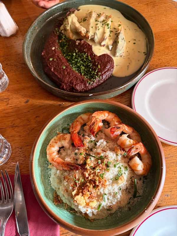 Plat et cadre du restaurant Au Bougnat Paris 4e - Photo 3
