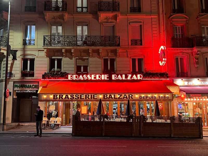 Plat et cadre du restaurant Balzar Paris 5e - Photo 3