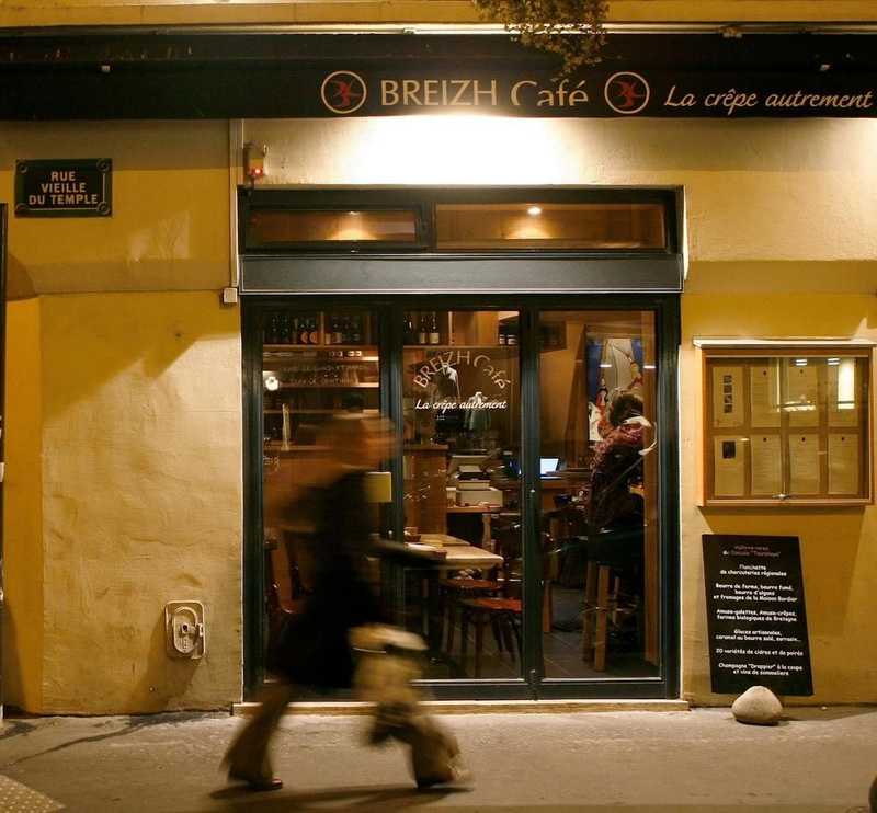 Restaurant Breizh Café Marais | La Crêpe Autrement (bistrot, cafe, creperie) à Paris 3e - Restaurants ouverts le dimanche dans le 3e
