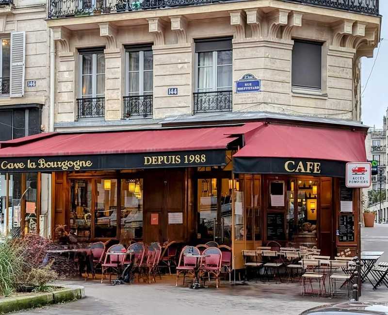 Restaurant Cave La Bourgogne () à Paris 5e - Photo et Menu