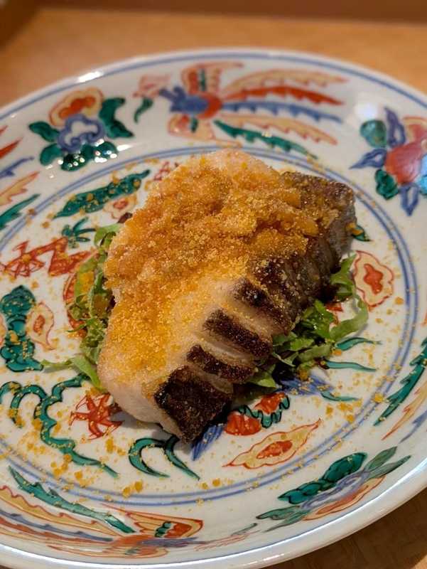 Plat et cadre du restaurant Chakaiseki Akiyoshi Paris 15e - Photo 3