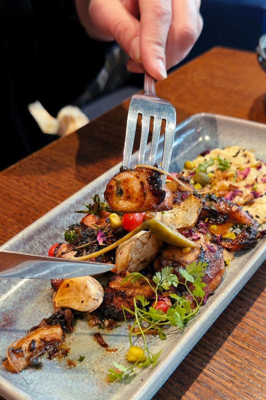 Plat et cadre du restaurant Chez Colette Paris 14e - Photo 3