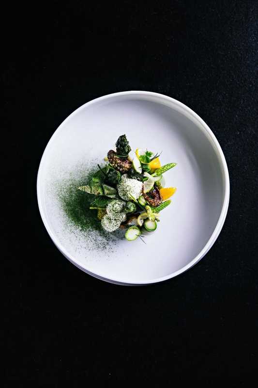 Plat et cadre du restaurant Coretta Paris 17e - Photo 3