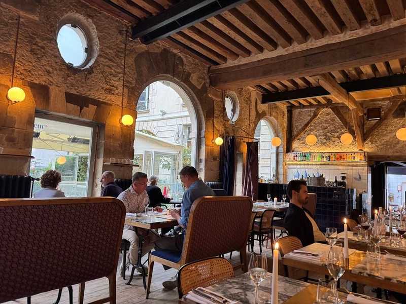 Plat et cadre du restaurant GrandCœur Paris 4e - Photo 2
