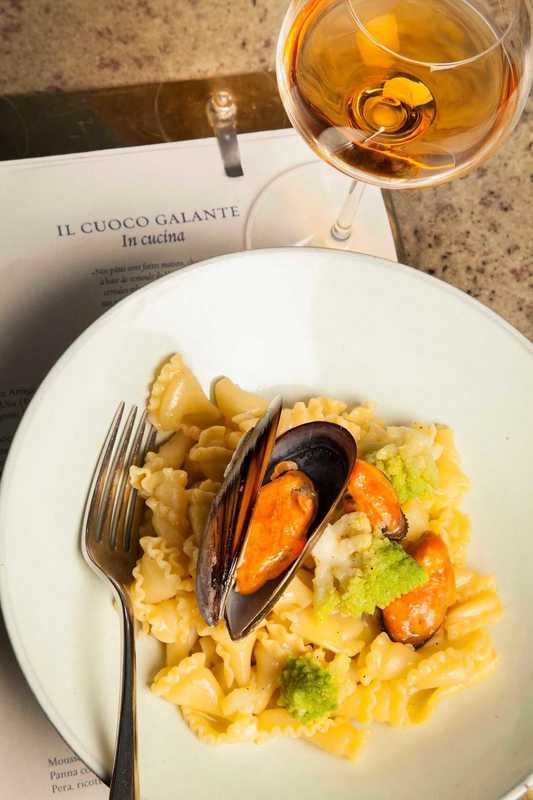Plat et cadre du restaurant Il Cuoco Galante Paris 9e - Photo 3