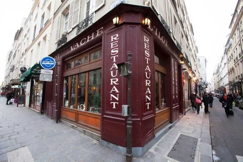 Restaurant L'Îlot Vache () à Paris 4e - Photo et Menu
