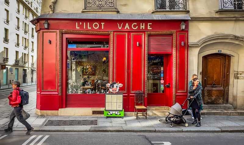Plat et cadre du restaurant L'Îlot Vache Paris 4e - Photo 3