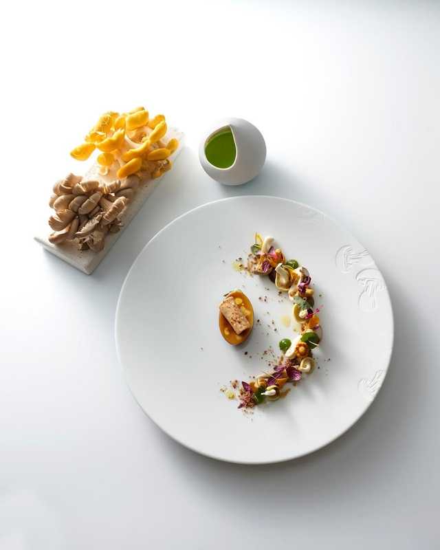 Plat et cadre du restaurant L’Oiseau Blanc Paris 16e - Photo 3