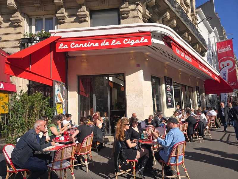 Plat et cadre du restaurant La Cantine de la Cigale Paris 18e - Photo 3