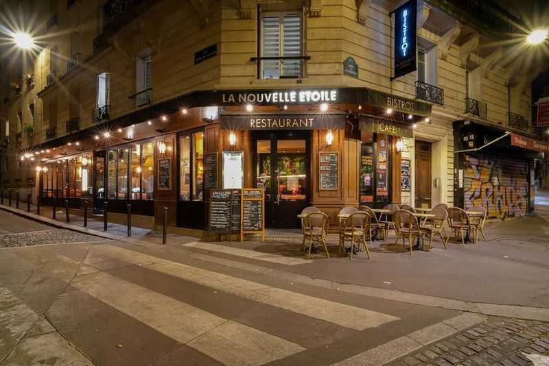 Plat et cadre du restaurant La Nouvelle Etoile Paris 20e - Photo 3