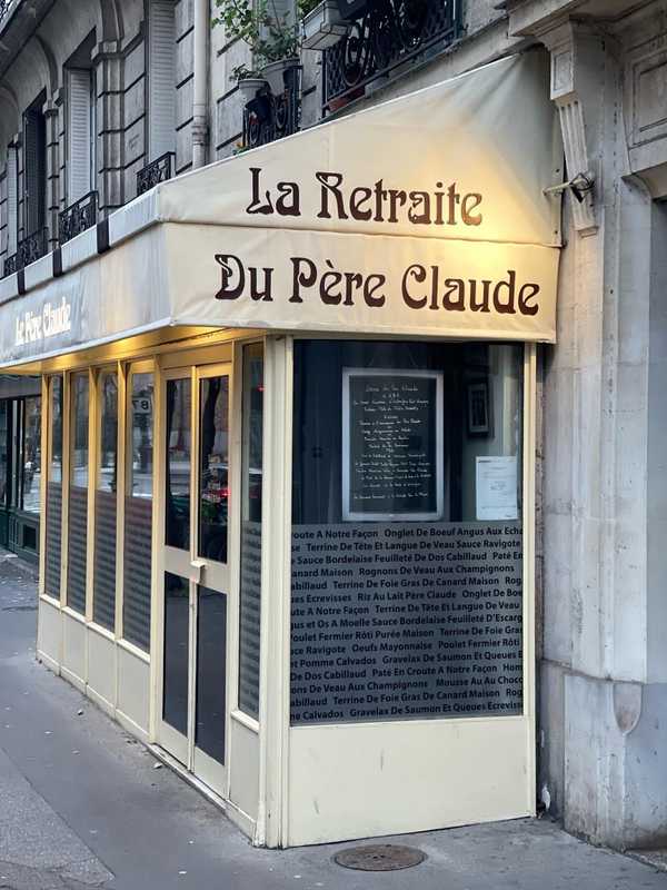 Restaurant La Retraite du Père Claude Paris 15e - Photo 5