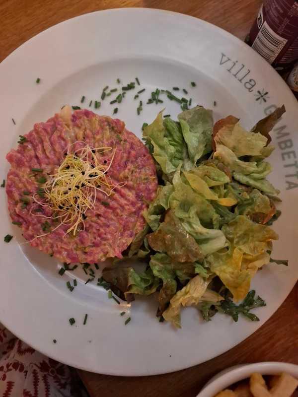 Plat et cadre du restaurant La Villa Gambetta ( ) Paris 20e - Photo 3