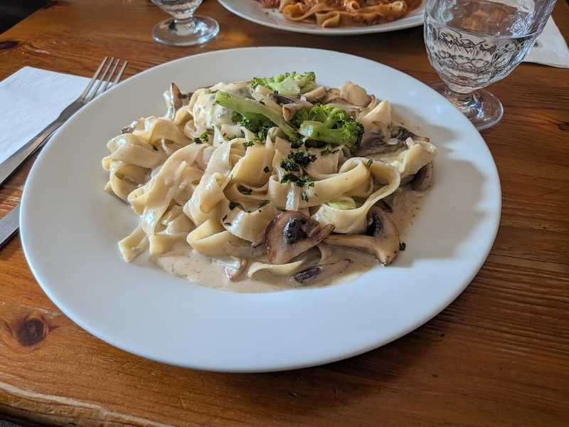 Plat et cadre du restaurant Le Jardin des Pâtes Paris 5e - Photo 3