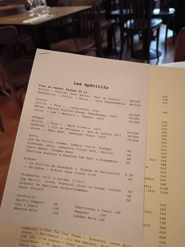 Restaurant Le Jourdain Paris 20e - Photo 4