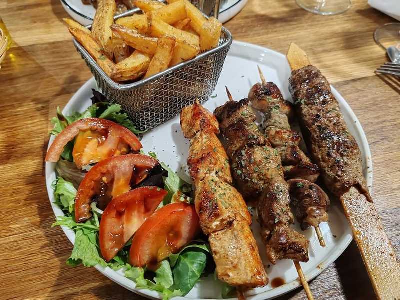 Plat et cadre du restaurant Le Loubnane Paris 5e - Photo 3