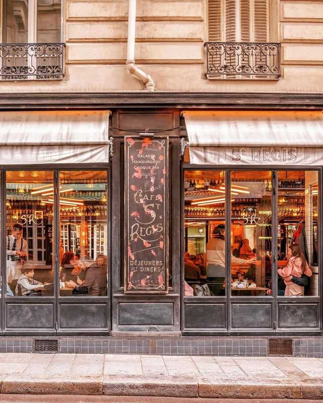 Restaurant Le Saint-Regis (cafe, brasserie) in Paris 4th - Restaurants French in the 4th Arrondissement