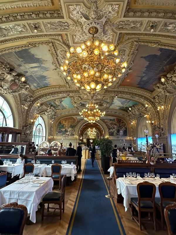 Plat et cadre du restaurant Le Train Bleu Paris 12e - Photo 3