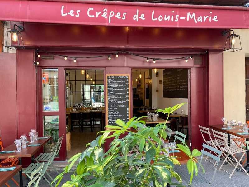 Restaurant Les Crêpes de Louis-Marie (bistrot, creperie) in Paris 5th - Cheap restaurants in the 5th Arrondissement