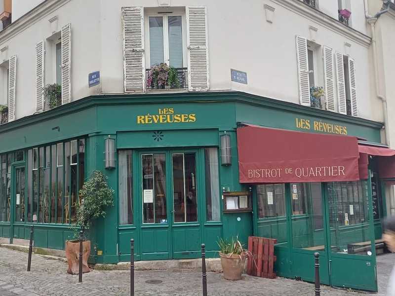 Plat et cadre du restaurant Les Rêveuses Paris 20e - Photo 3