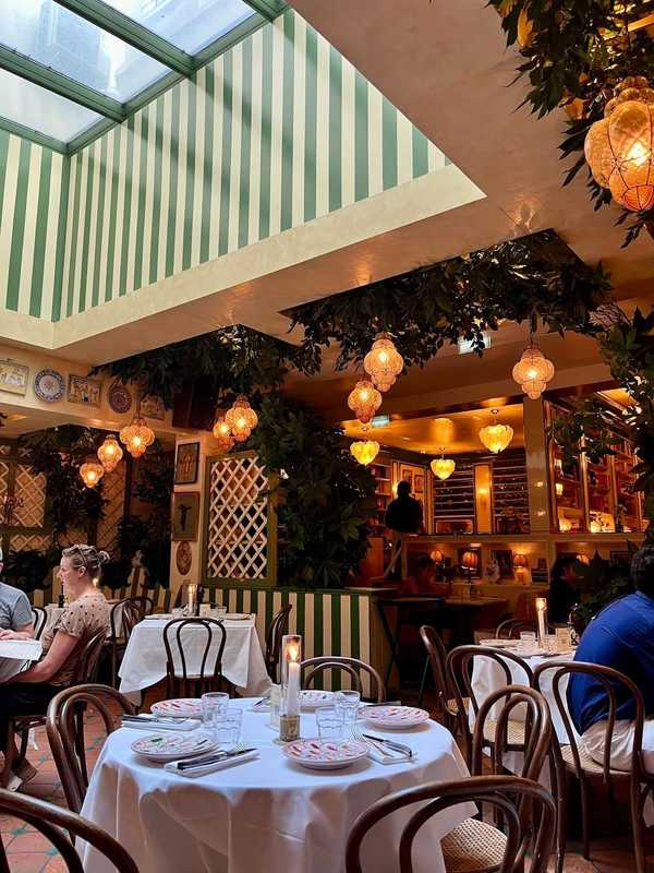 Plat et cadre du restaurant Libertino Paris 10e - Photo 2