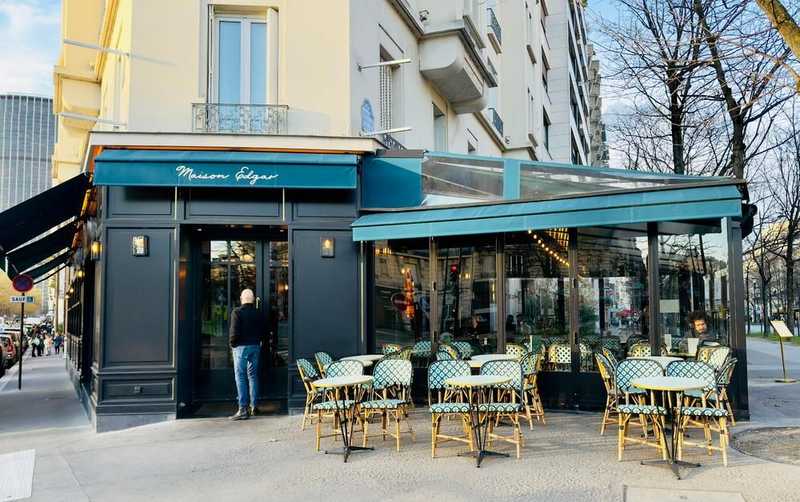Plat et cadre du restaurant Maison Edgar Paris 14e - Photo 2