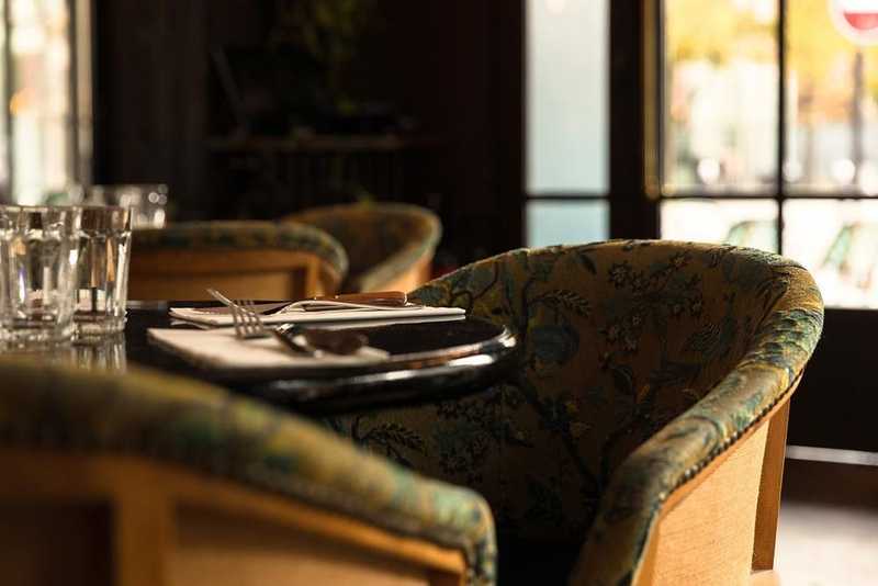 Plat et cadre du restaurant Maison Edgar Paris 14e - Photo 3