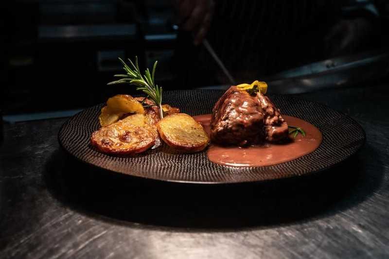 Plat et cadre du restaurant Osteria del Sesto Paris 6e - Photo 2