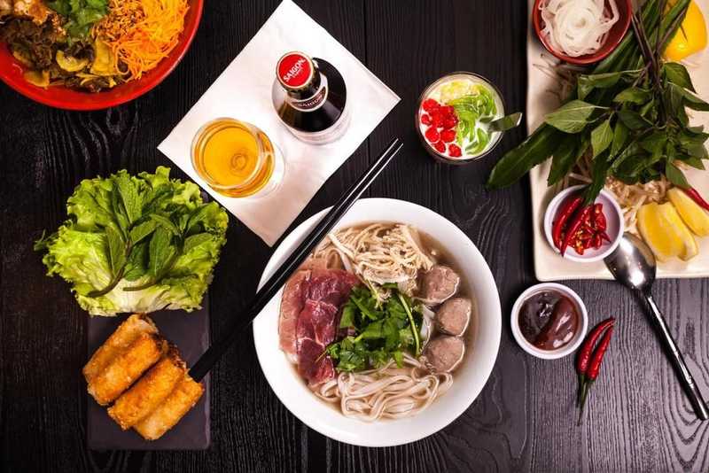 Plat et cadre du restaurant Phở Bánh Cuốn 14 Paris 13e - Photo 3