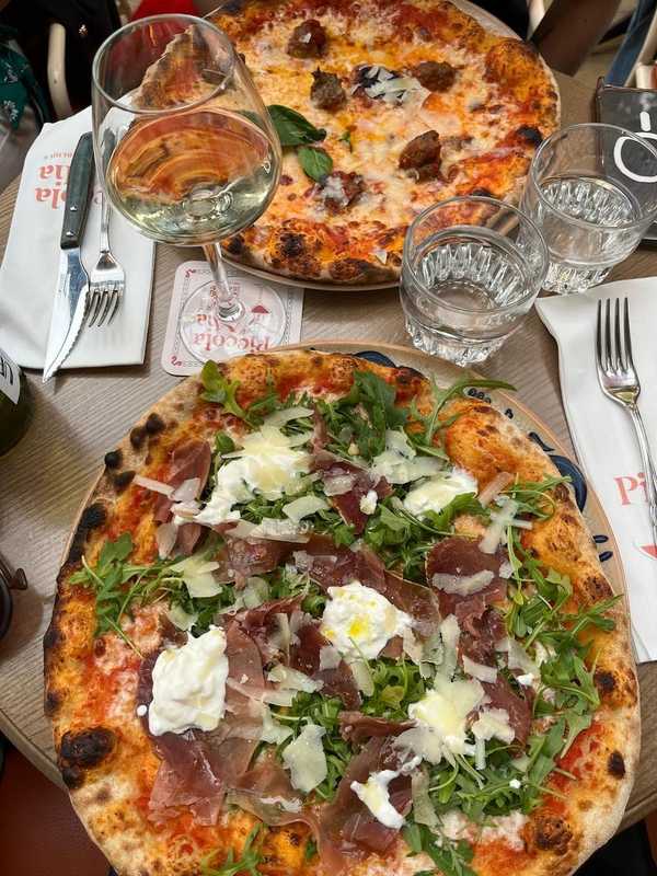 Plat et cadre du restaurant Piccola Mia Paris 11e - Photo 3
