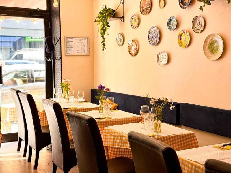 Plat et cadre du restaurant Pizzeria Scialla Paris 6e - Photo 2