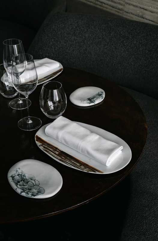 Plat et cadre du restaurant Restaurant Alan Geaam Paris 16e - Photo 3