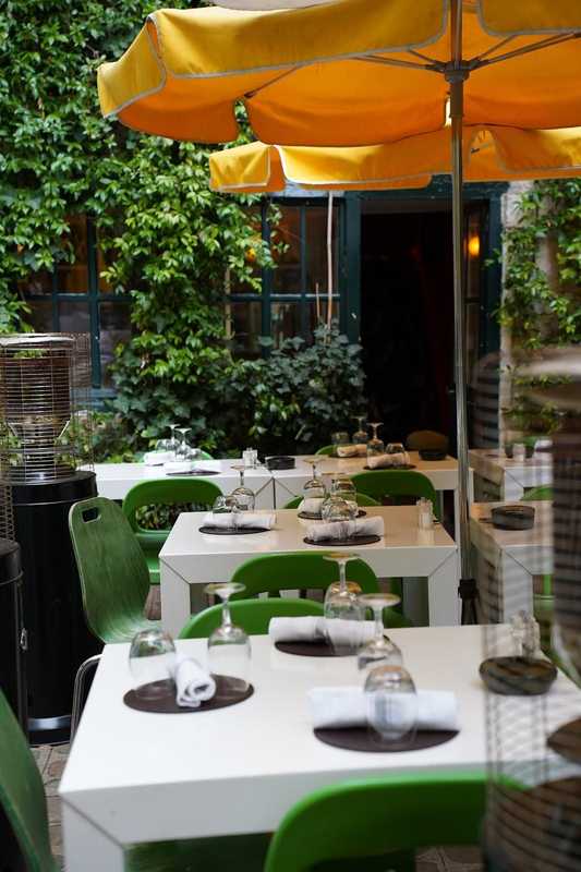 Restaurant Restaurant Derrière () à Paris 3e - Terrasses français dans le 3e