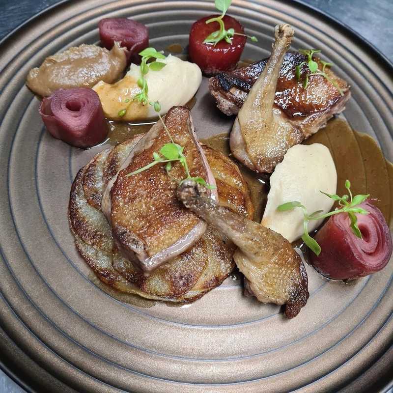 Plat et cadre du restaurant Restaurant L’Oyat Paris 3e - Photo 3