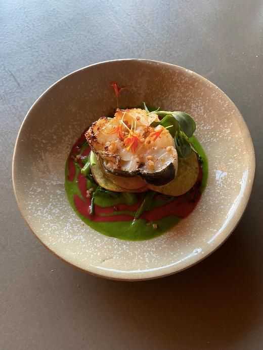 Plat et cadre du restaurant Restaurant Ventrus - Parc de La Villette Paris 19e - Photo 2