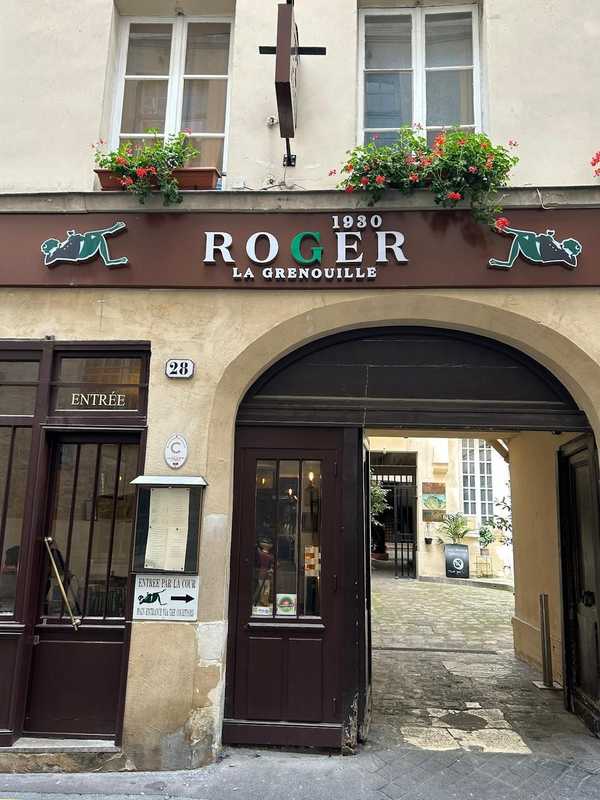 Restaurant Roger La Grenouille (bistrot) à Paris 6e - Photo et Menu