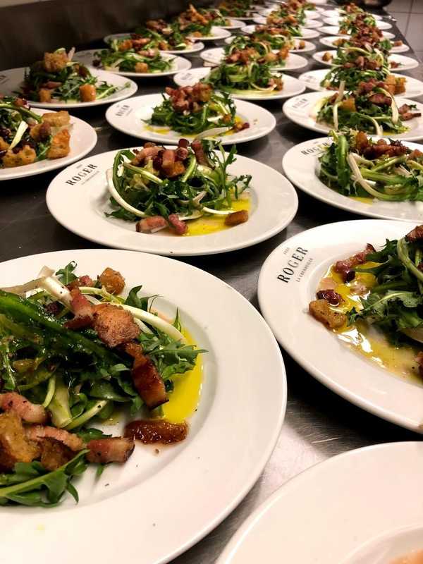 Plat et cadre du restaurant Roger La Grenouille Paris 6e - Photo 3