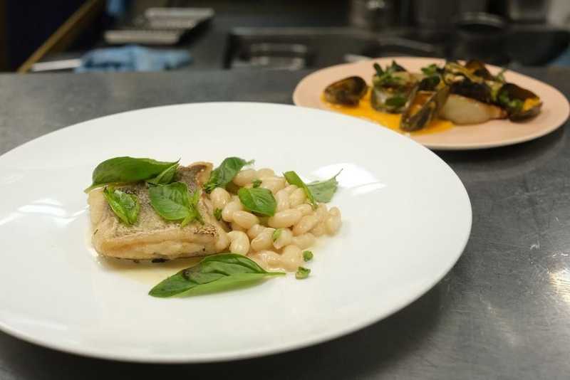 Plat et cadre du restaurant Sauvage Paris 6e - Photo 2