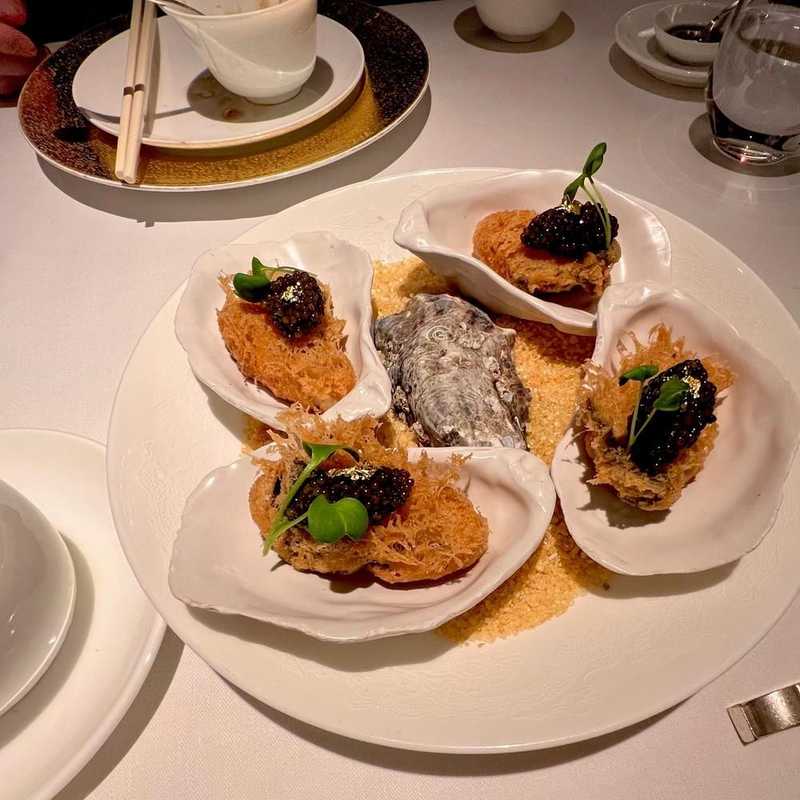 Plat et cadre du restaurant Shang Palace Paris 16e - Photo 3