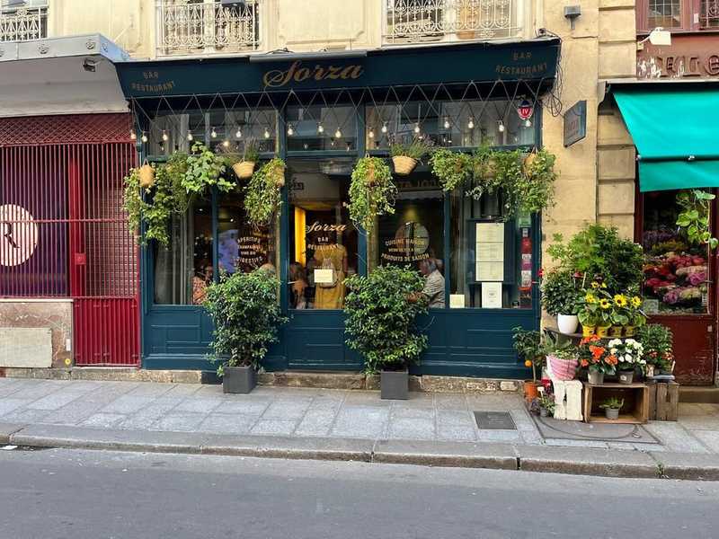Plat et cadre du restaurant Sorza Paris 4e - Photo 3