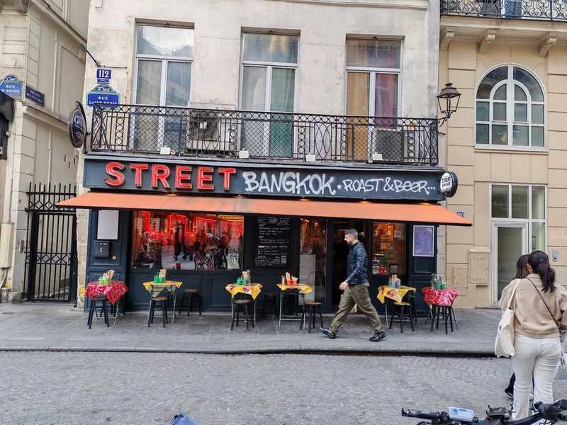 Restaurant Street Bangkok (thailandais) à Paris 11e - Terrasses thailandais dans le 11e