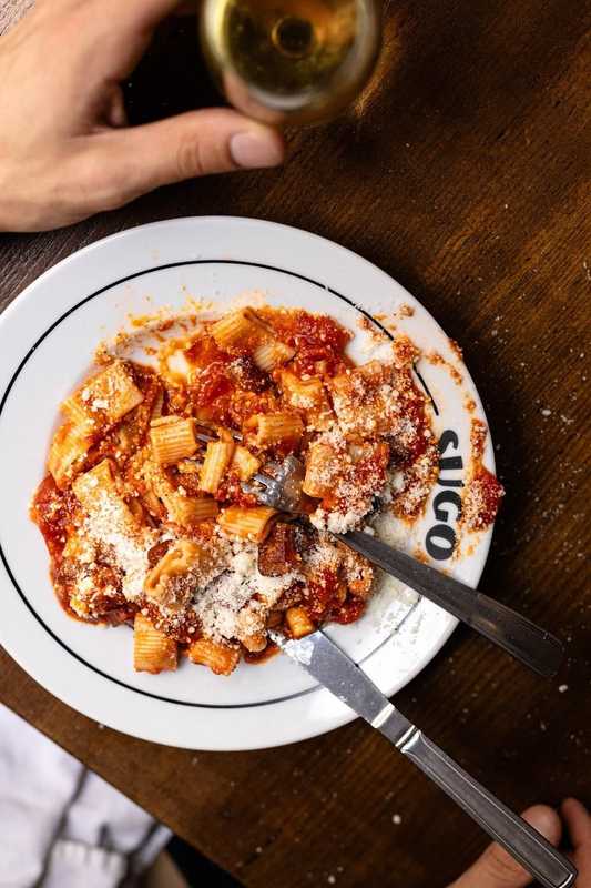 Plat et cadre du restaurant SUGO pasta fresca - Saint-Augustin Paris 2e - Photo 3